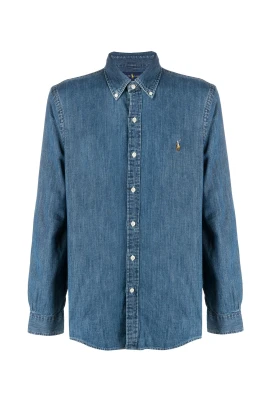 Slim Fit Denimskjorta