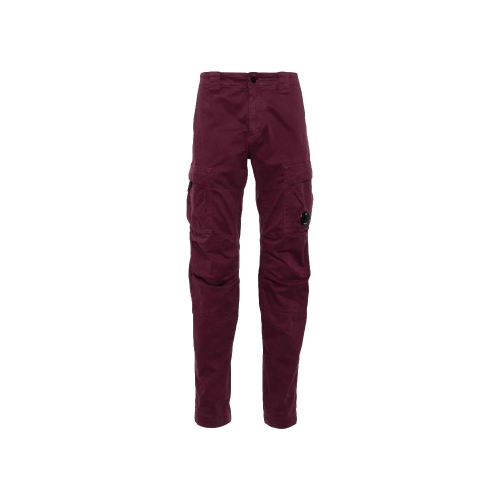 C.p. Company Men's Purple Ergonomic Cargo Trousers - Slim-Fit Trousers - 2XL - Trousers