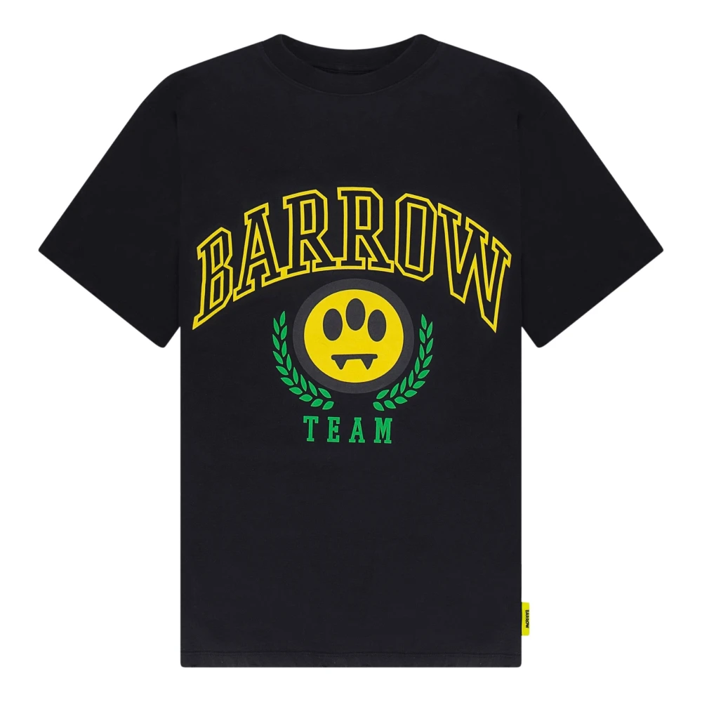 Barrow Vintage Oversize Katoenen T-Shirt Black Unisex