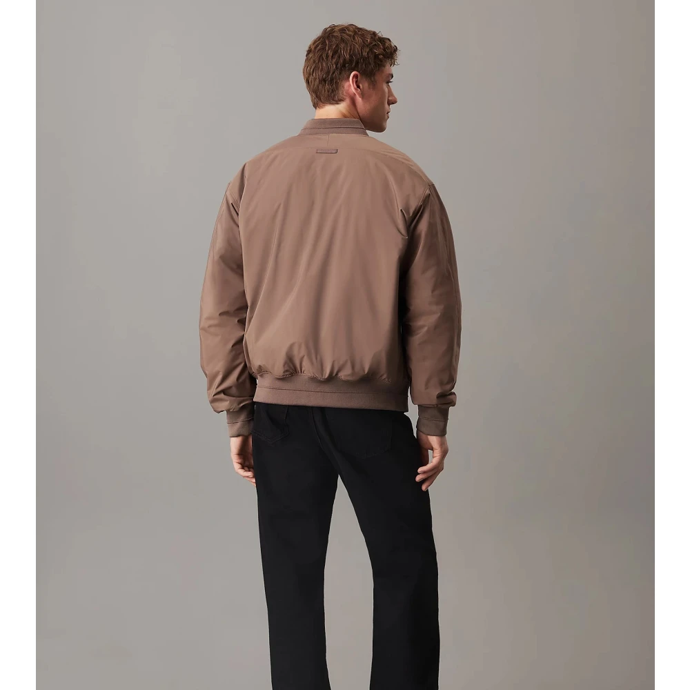 Calvin Klein Moderne Sport Hero Bomberjack Brown Heren
