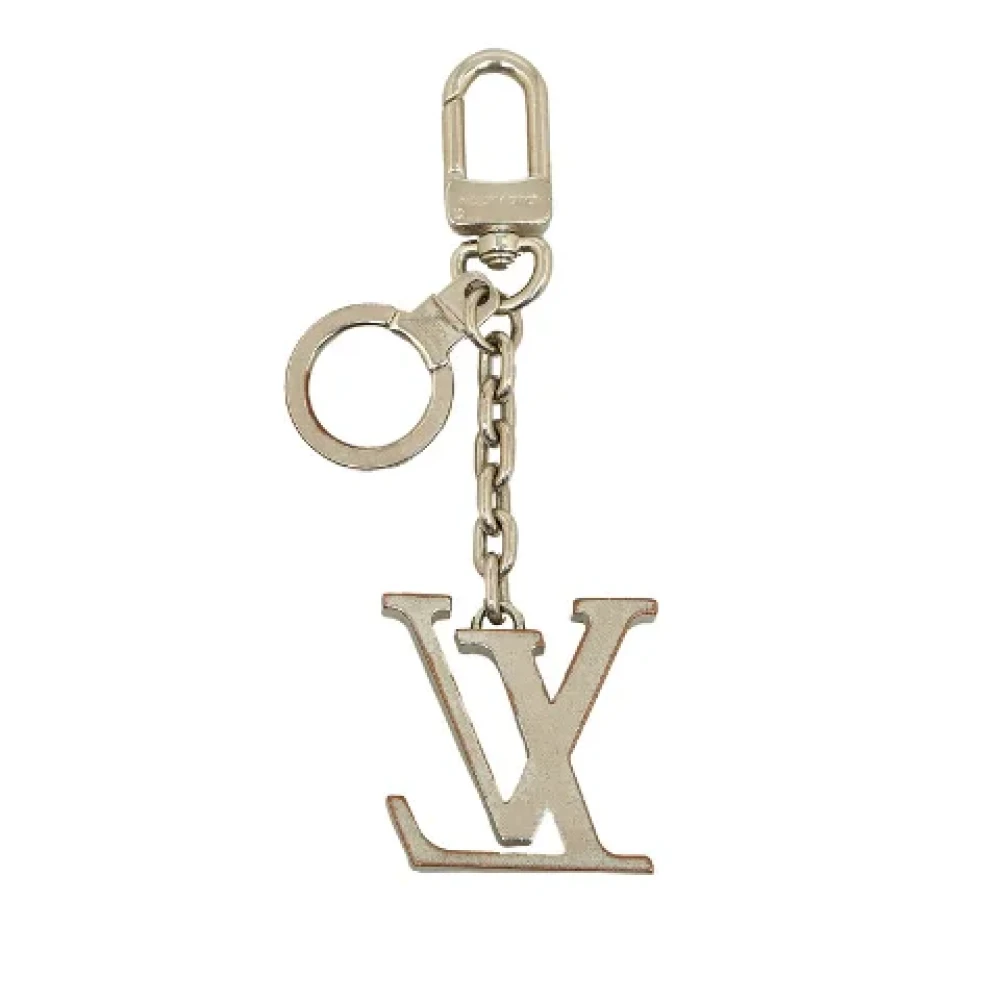 Louis Vuitton Vintage Pre-owned Metal key-holders Gray Dames
