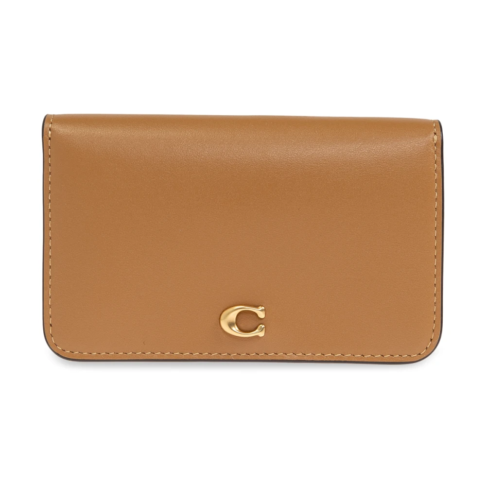 Coach Portemonnee Essentieel Slank Brown Dames