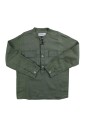 chemise-militaire-col-mandarin-vert