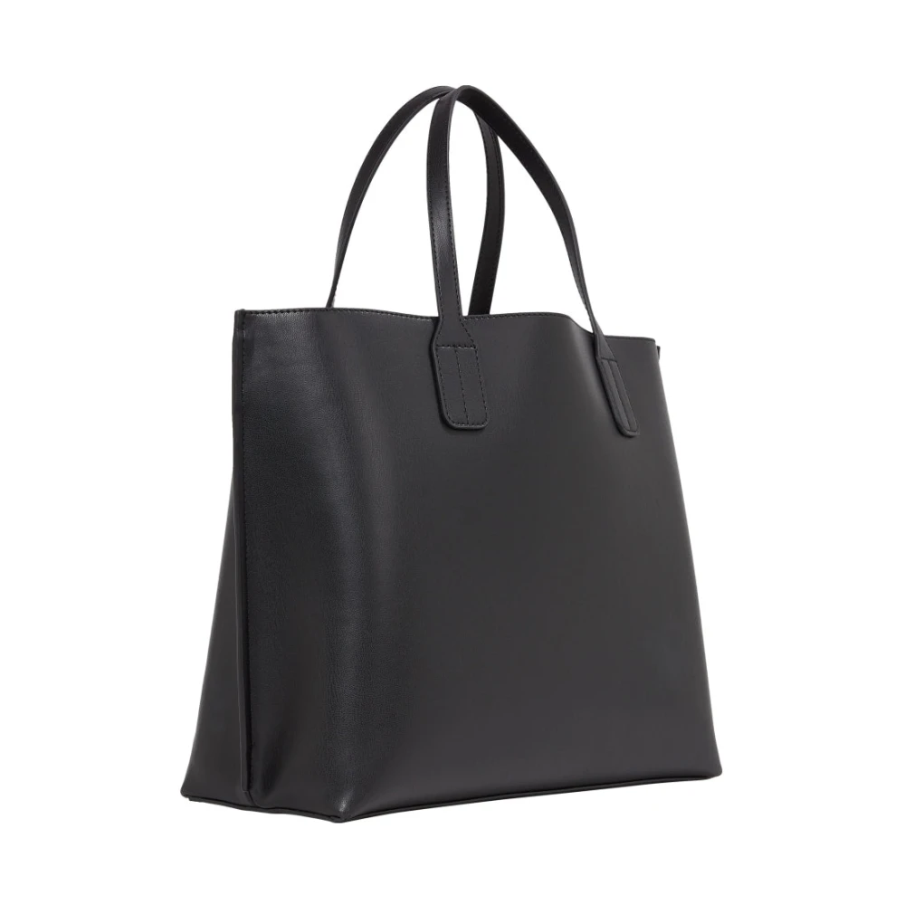 Tommy Hilfiger Zwarte Satchel Handtas voor Vrouwen Black Dames