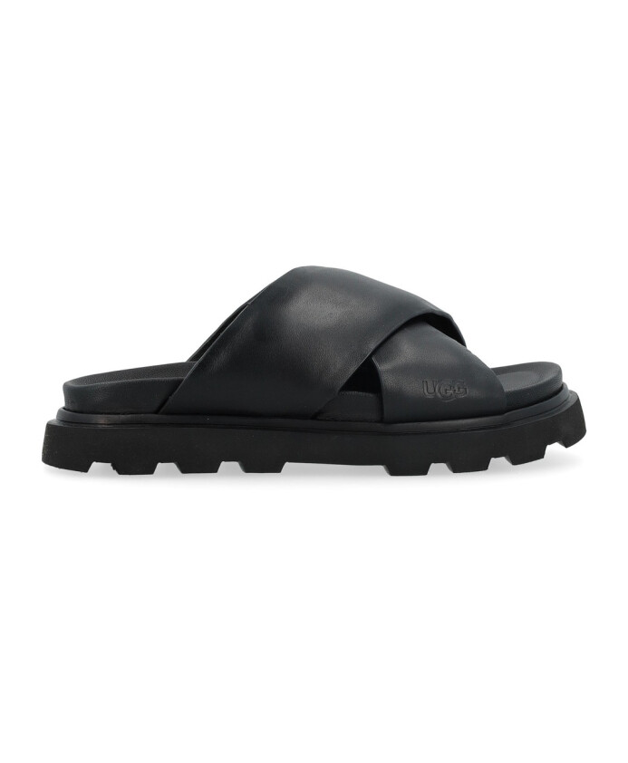 crossband-black-sandals