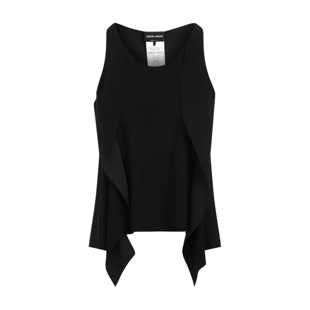 Giorgio Armani Zwarte Beauty Shirt Black Dames