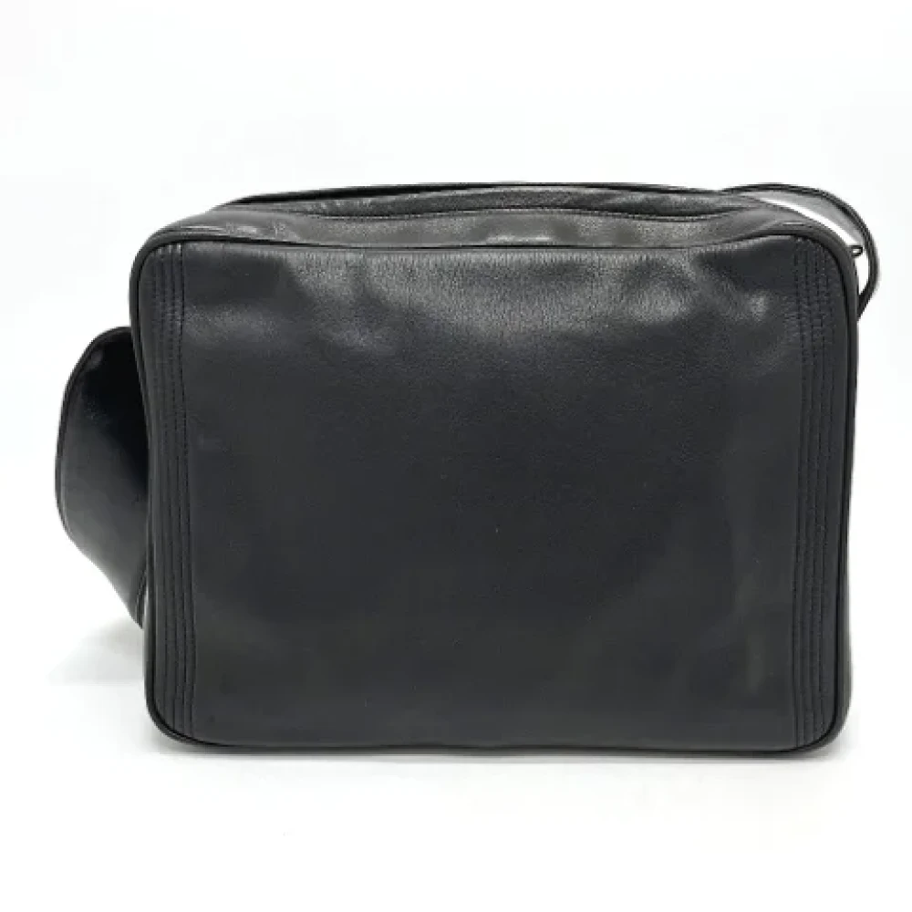 Chanel Vintage Pre-owned Leather chanel-bags Black Dames