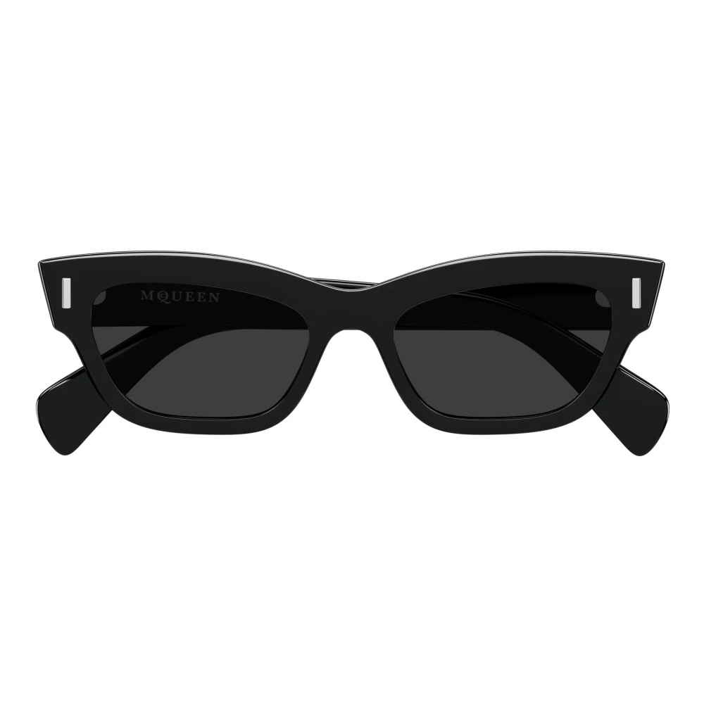Alexander Mcqueen Unisex Black Am0548s Sunglasses - Sunglasses - 52 Mm - Accessories