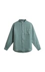 chemise-en-lin-vert-style-confortable