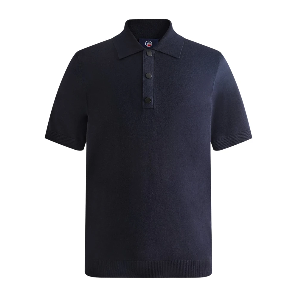 Fusalp Uomo Blu Polo A Maniche Corte Henryo