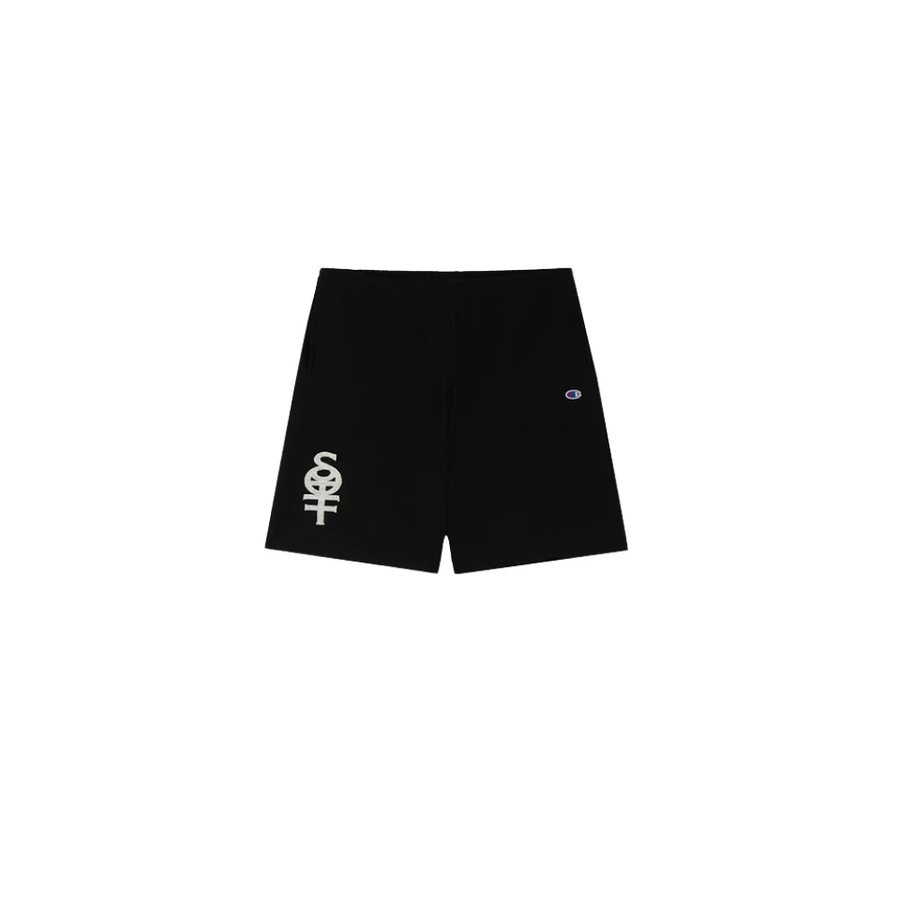 Sotf Katoenen Fleece Unisex Shorts Black Heren