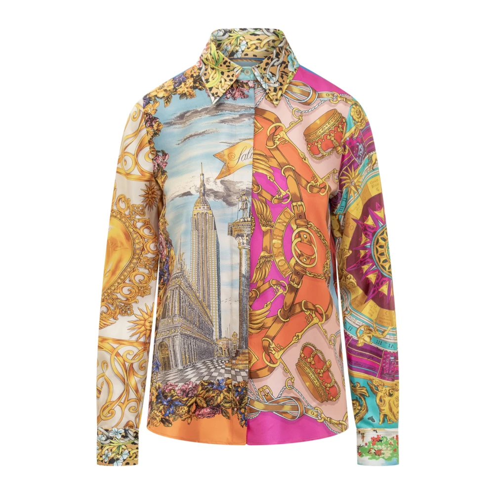 Moschino Bedrukte Overhemden Multicolor Dames