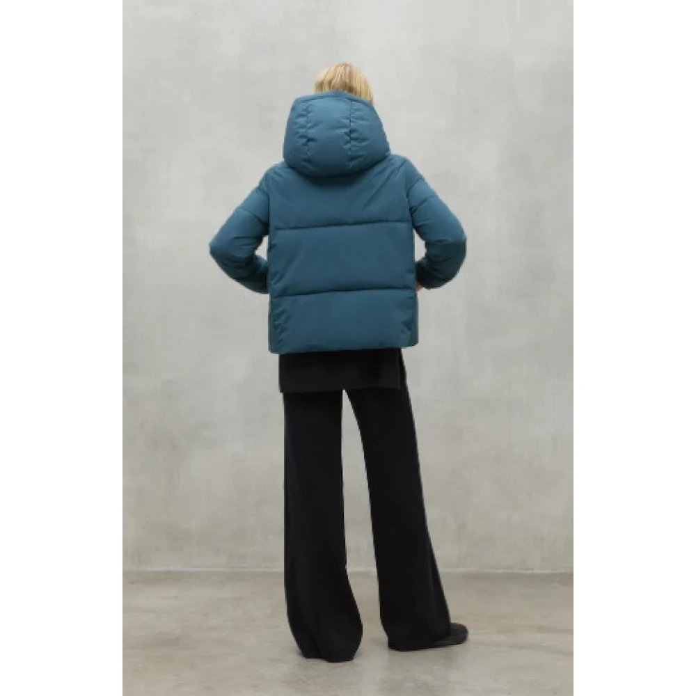 Ecoalf Waterdichte Ipala Jas met Ocean Thread Green Dames