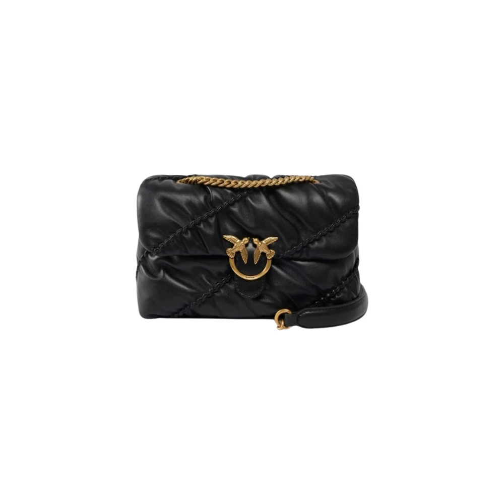 Pinko Donna Nero - Love Puff Crinkle Classic - Bags - One Size - Immagine 3