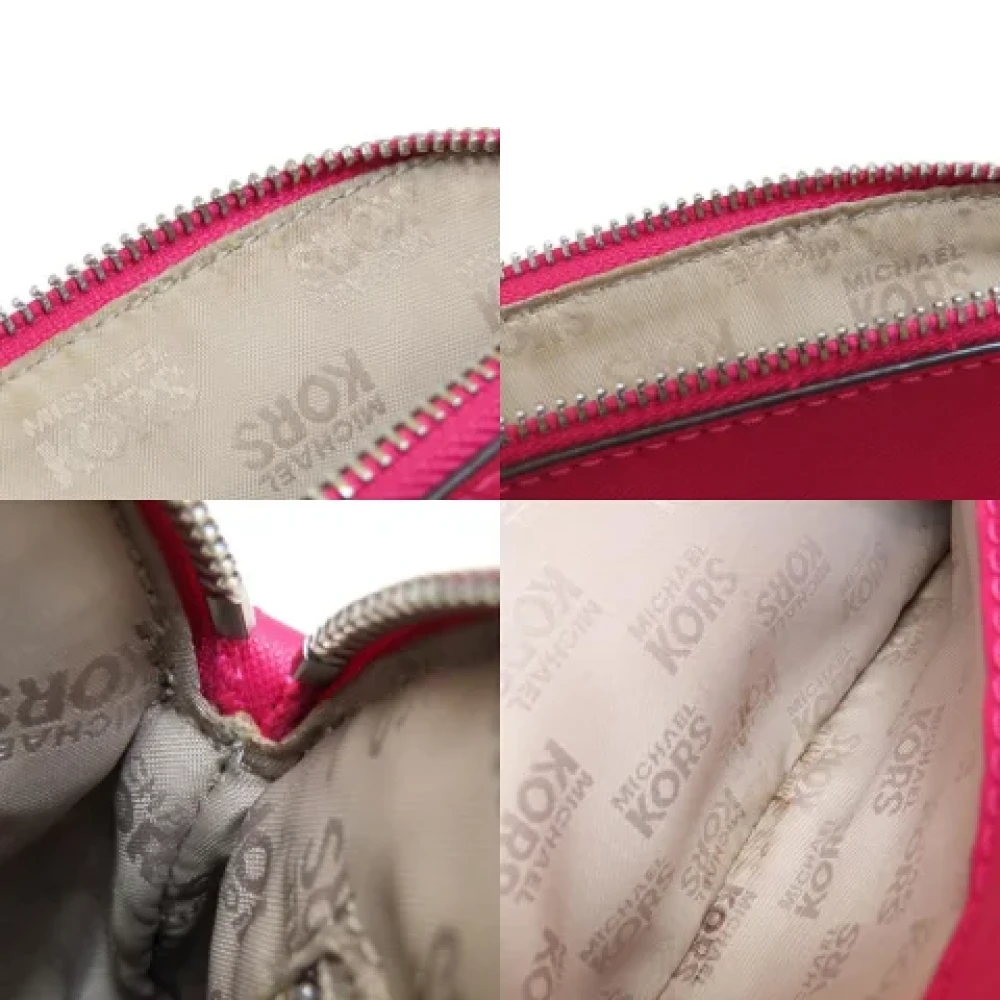 Michael Kors Pre-owned Plastic shoulder-bags Pink Dames