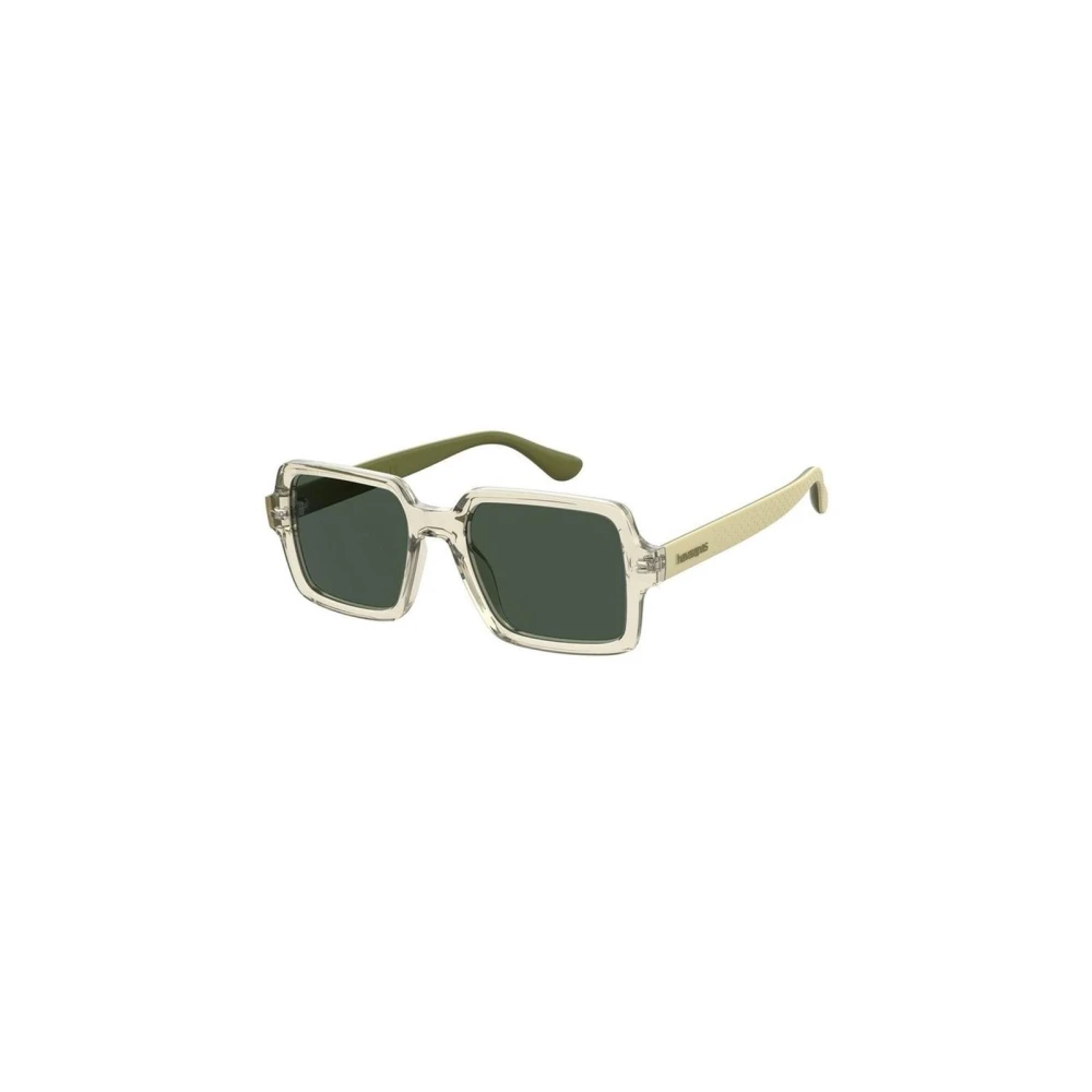 Havaianas Unisex Yellow Rubber Frame Sunglasses