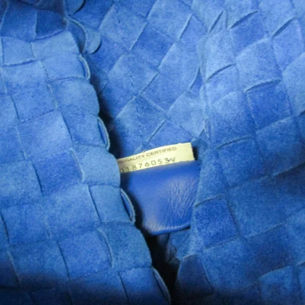 Bottega Veneta Vintage Pre-owned Leather totes Blue Dames