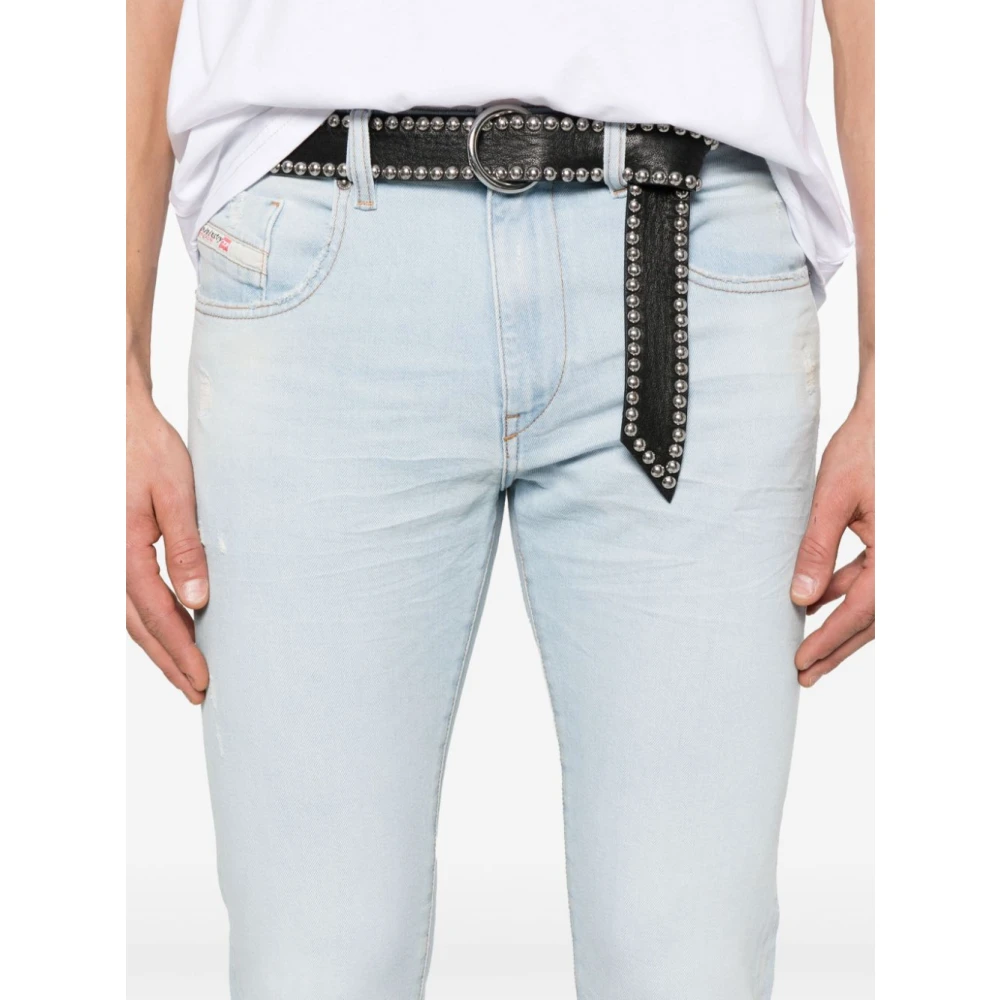 Diesel Blauwe Jeans voor Mannen Blue Heren