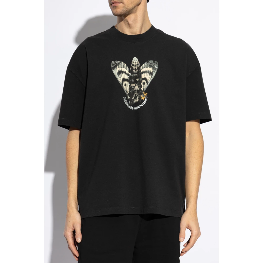 AllSaints Chrysalypse Oversize T-shirt Black Heren