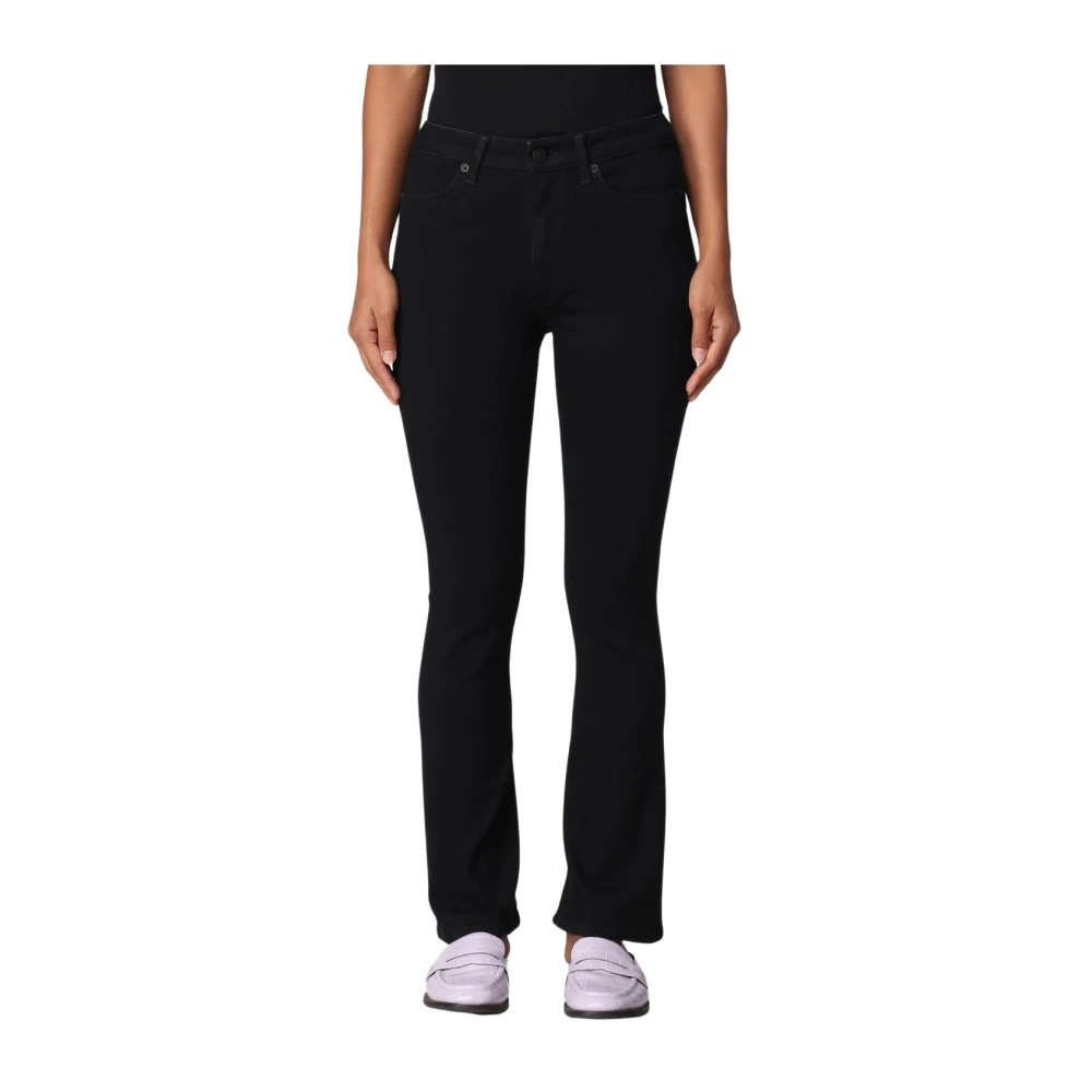 Dondup Women's Black Boot-Cut Jeans,, Bootcut Jeans W26