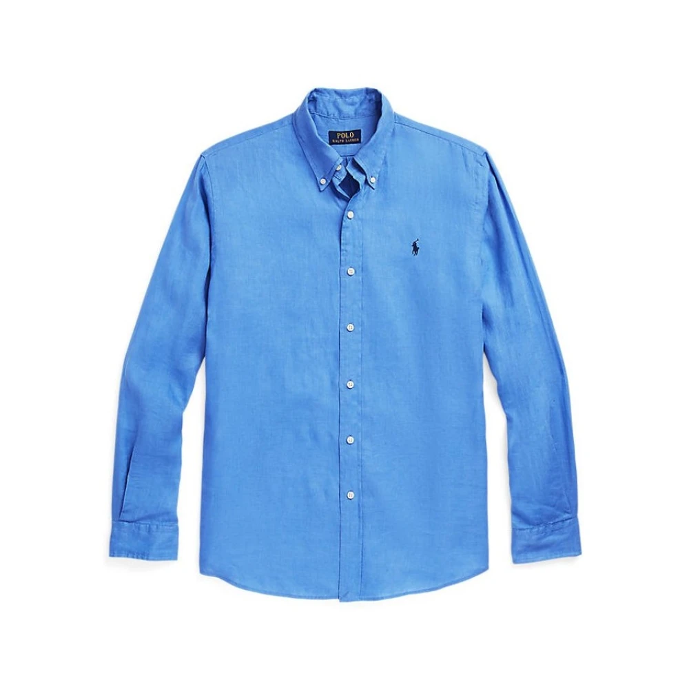 Ralph Lauren Casual Herenoverhemd Blue Heren
