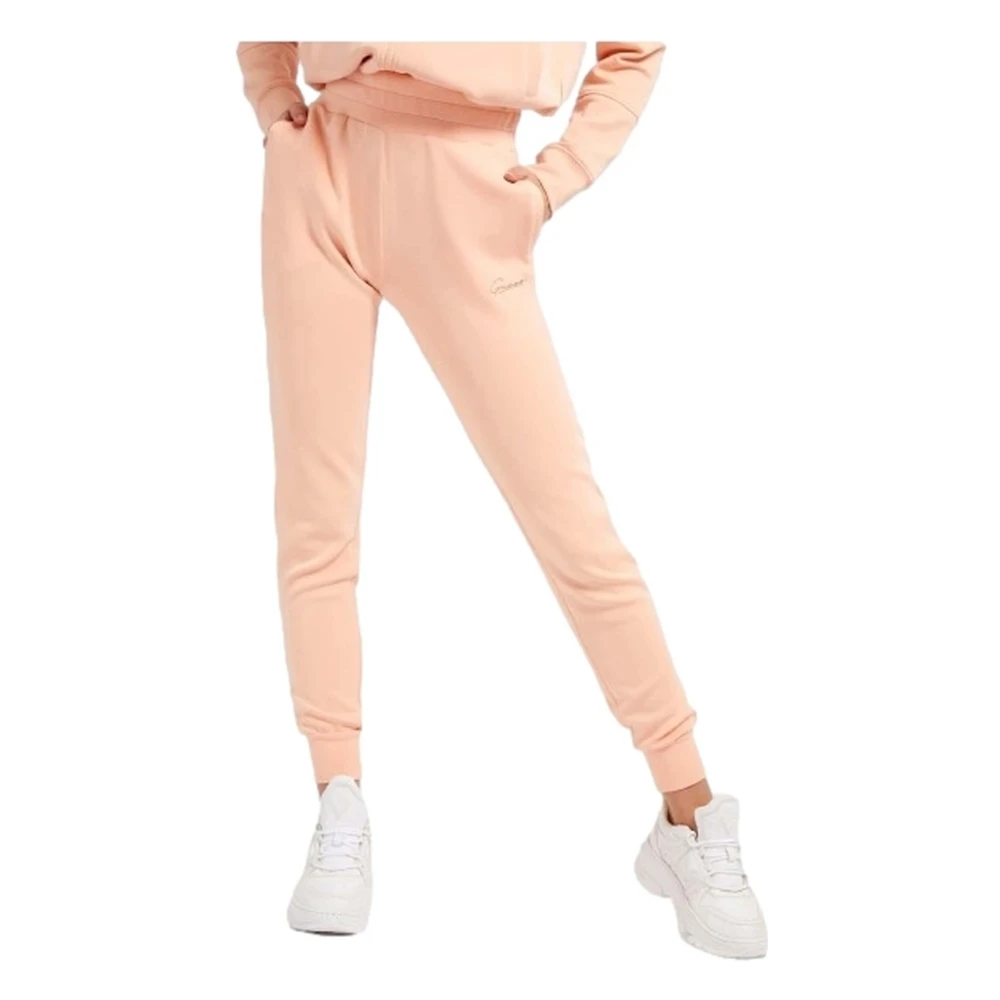 Guess Effie Jogger Lange broek Pink Dames