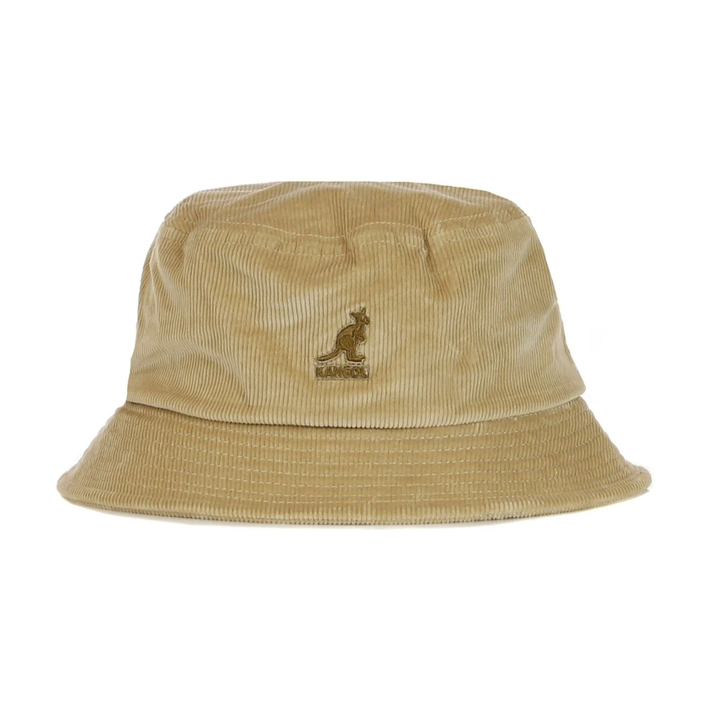 Kangol Fiskare Cord Bucket Hat Beige Beige, Herr