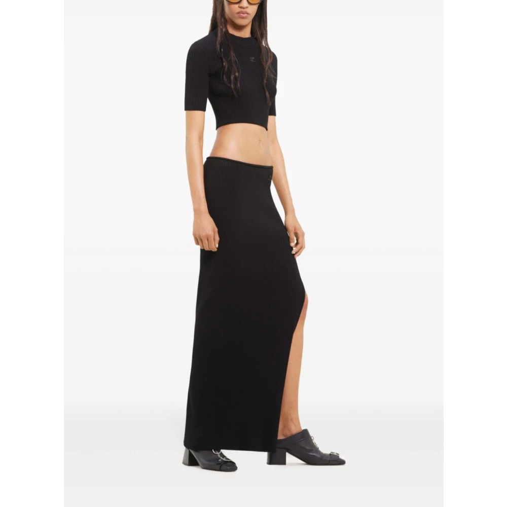 Courrèges Maxi Skirts Black Dames