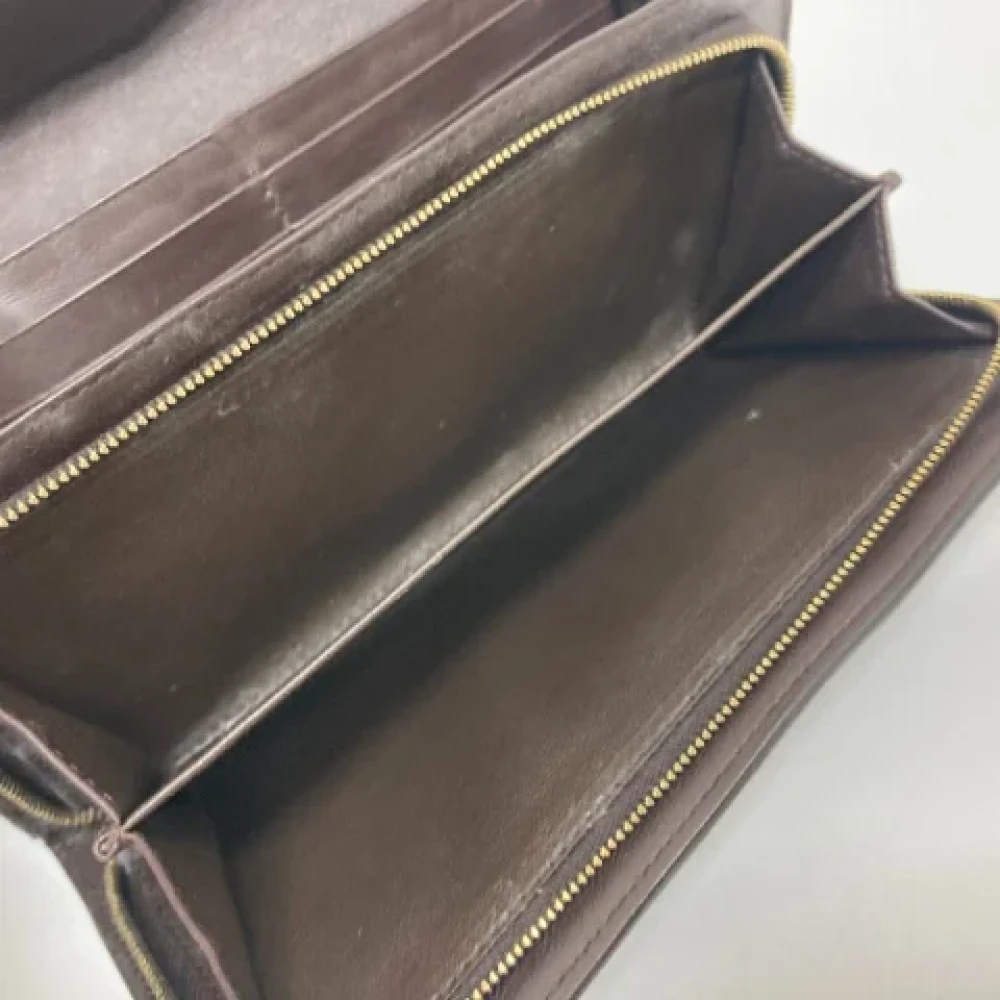 Bottega Veneta Vintage Pre-owned Leather wallets Brown Dames