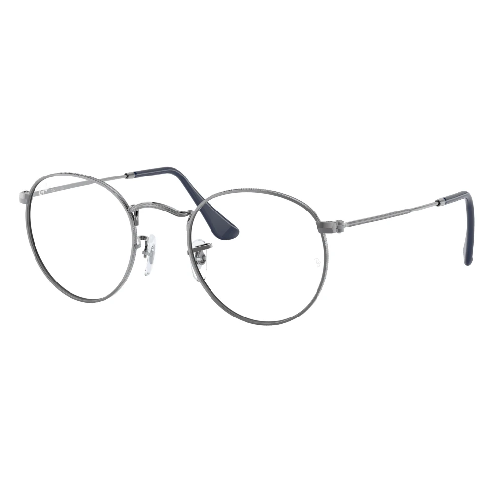 Ray-Ban Round Metal Frame - Unisex - Glasses - Gray - 50 Mm - Accessories