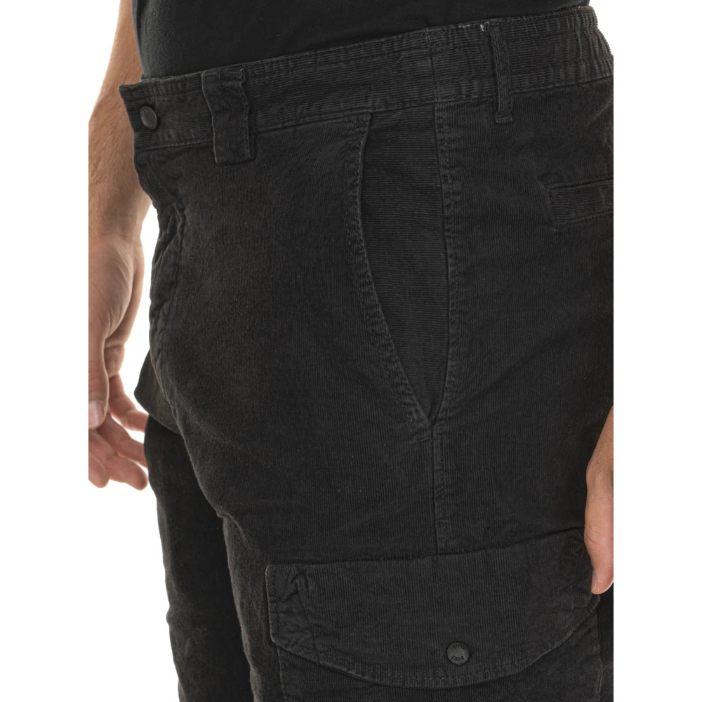 Boss Cargo broek met grote zak Black Heren