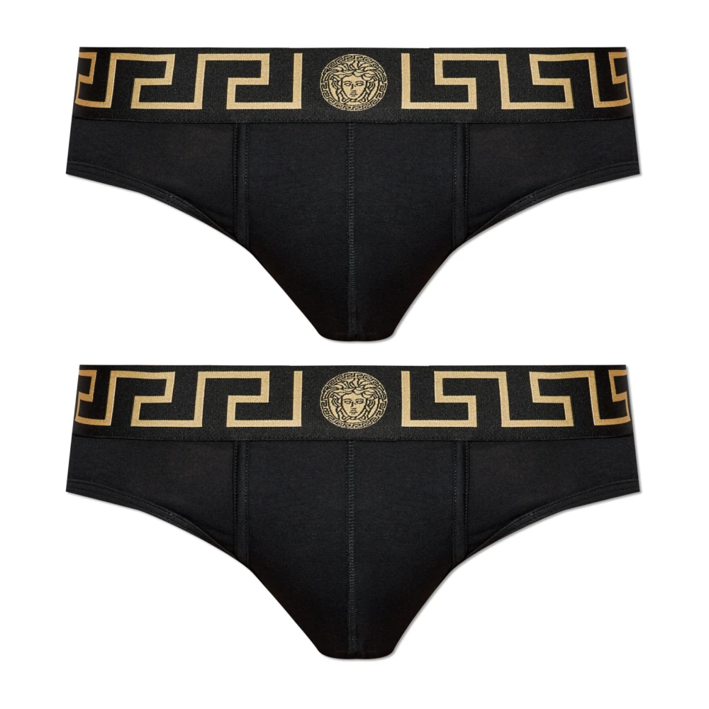 Versace Uomo Nero Mutande, Xl, New,