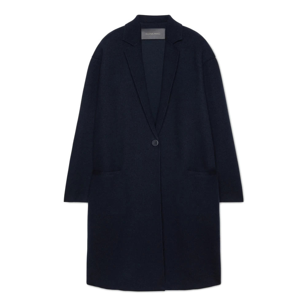 Coats > Single-Breasted Coats - - Elena Mirò - Modalova