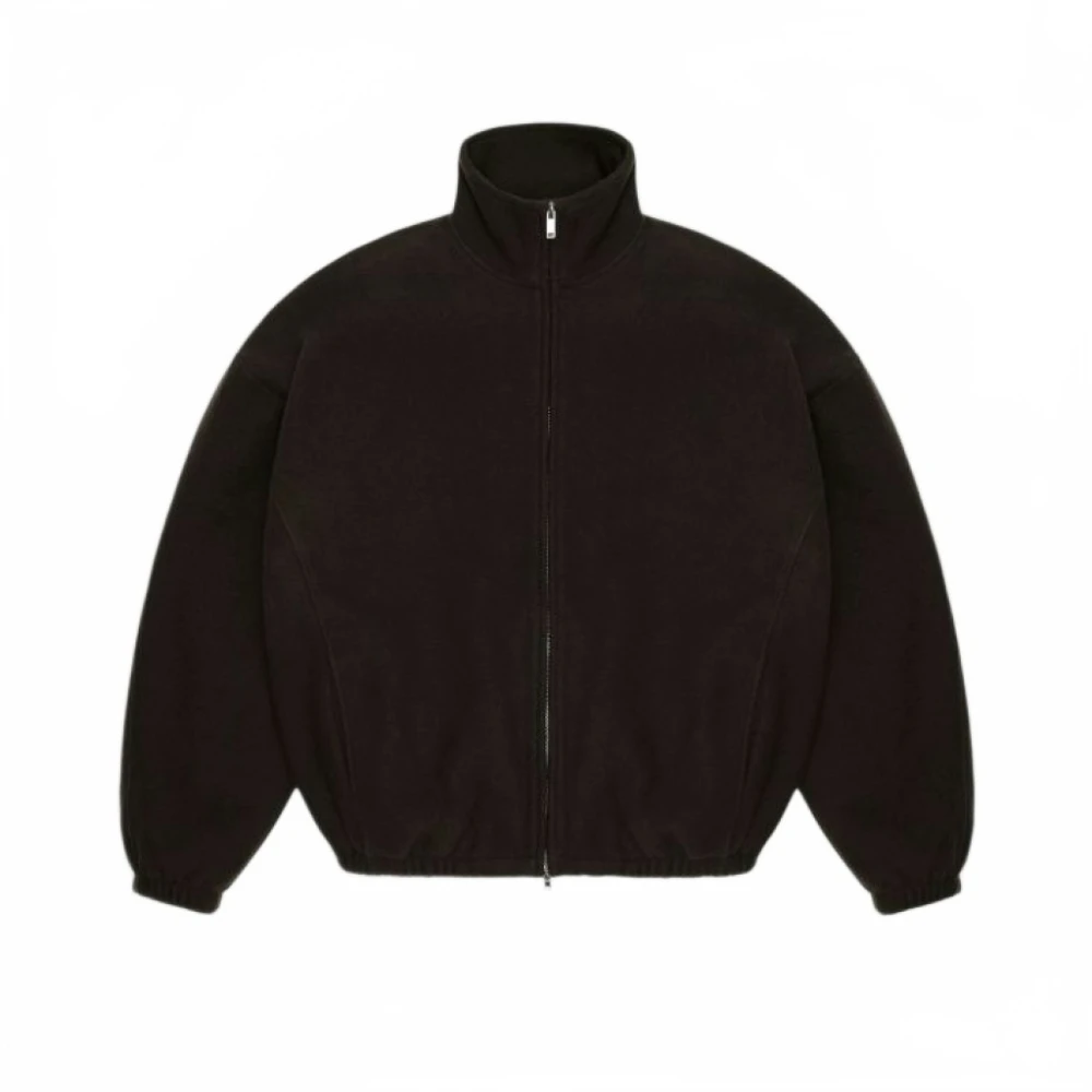 Rains Donna Nero - Giacca In Pile Con Zip - Jackets - Xl