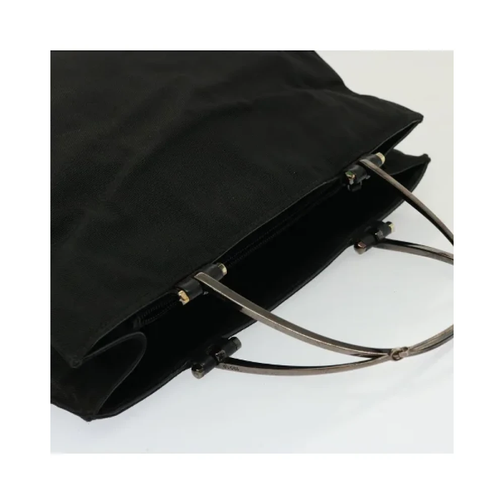 Gucci Vintage Pre-owned Nylon handbags Black Dames