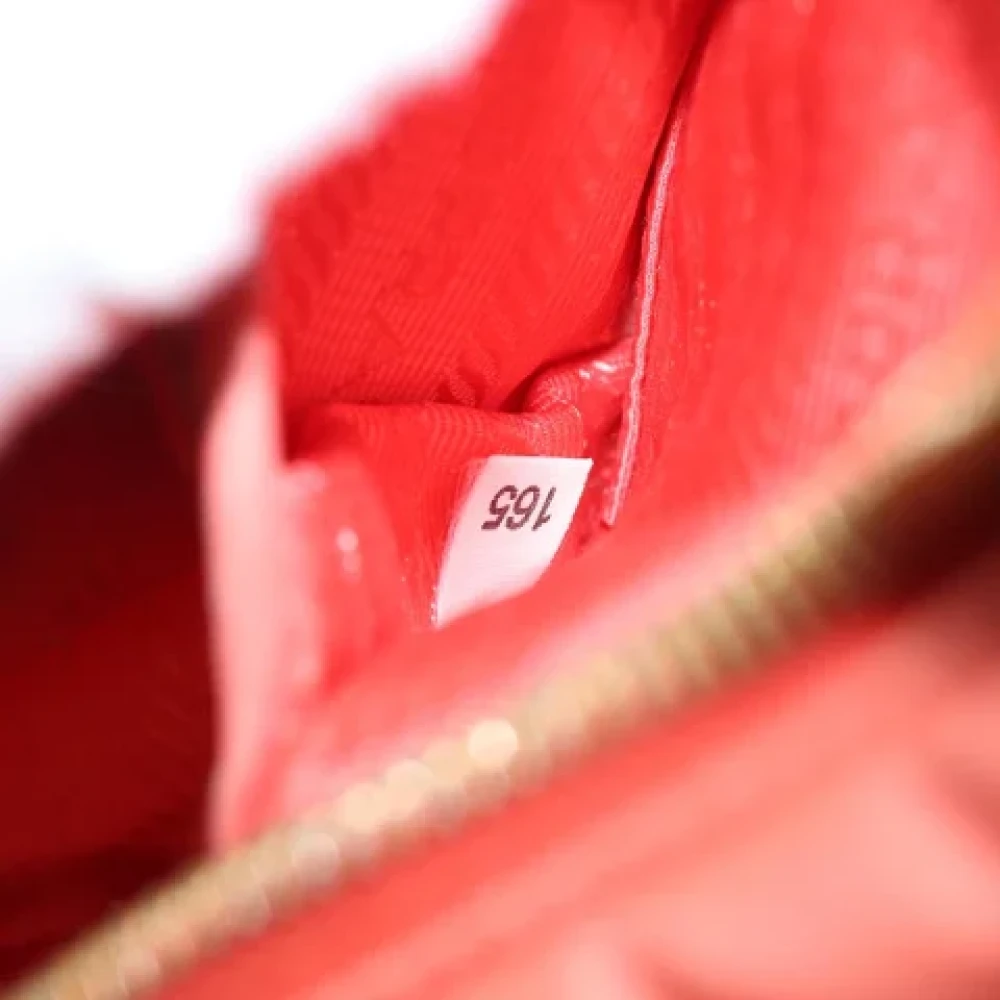 Prada Vintage Pre-owned Fabric prada-bags Orange Dames