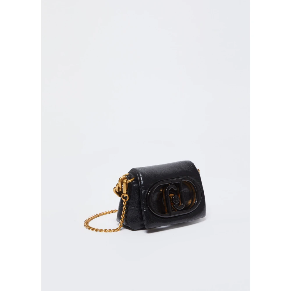 Liu Jo Stijlvolle Mini Puffy Tas Black Dames