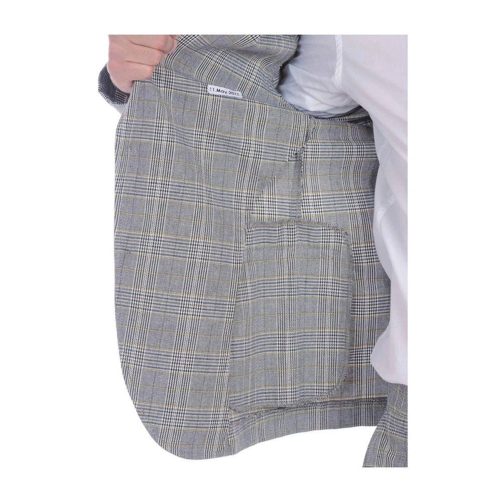Daniele Alessandrini Elegant Suit Jacket Evora Multicolor Heren