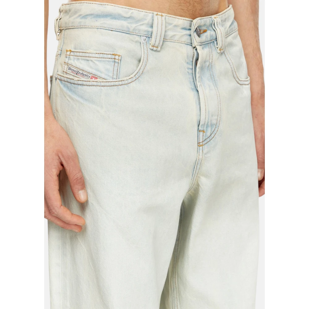 Diesel Vintage Relaxed Fit Jeans Blue Heren