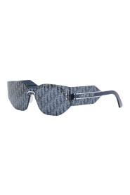 M6U Glänzendes Palladium/Rauchspiegel Sonnenbrille