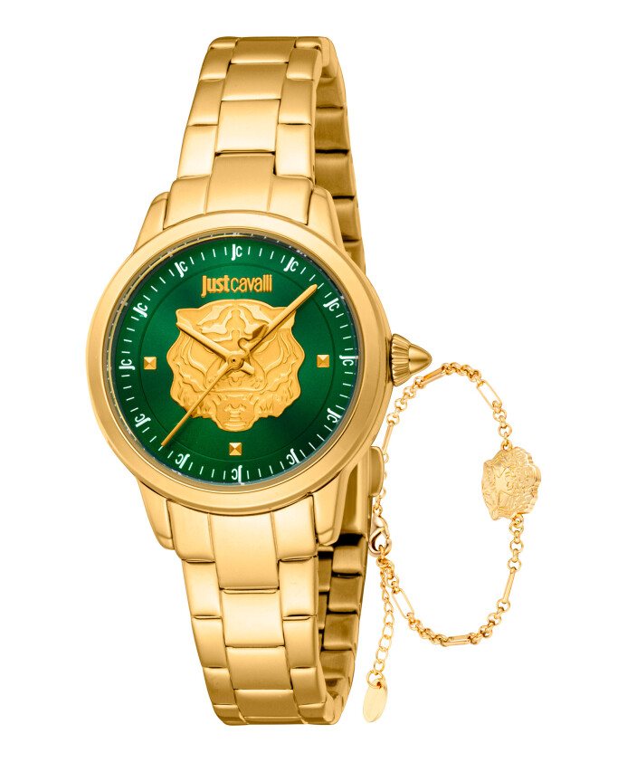 montre-tigre-vert-analogique-a-quartz