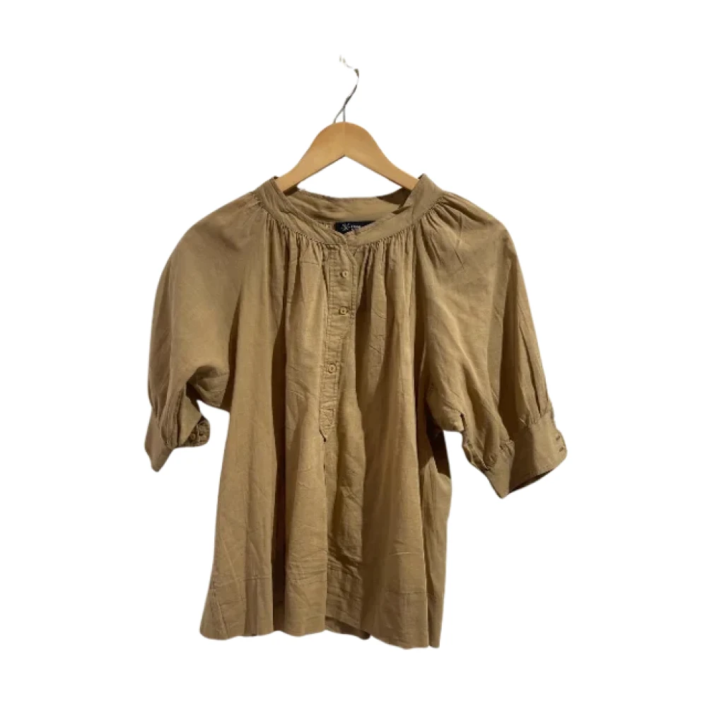 Isabel Marant Pre-owned Cotton tops Beige Dames