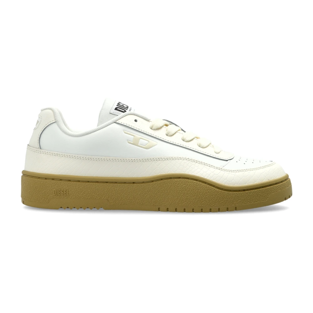 Diesel Uomo Bianco Scarpe, 44 Eu, New,