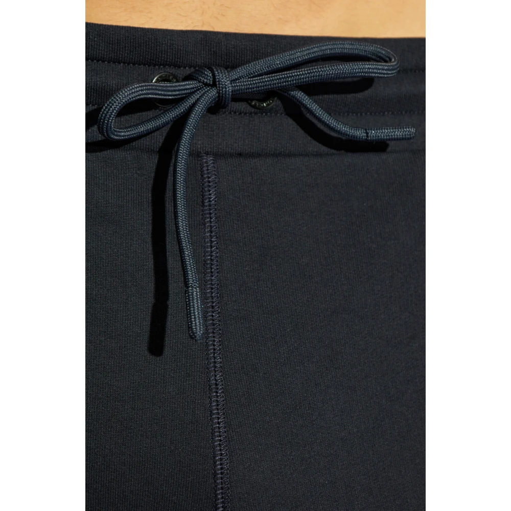 Moncler Sweatpants met logo Blue Heren