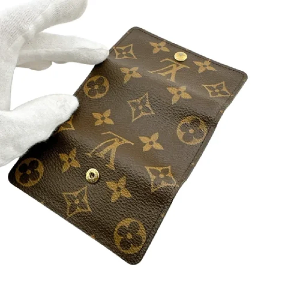 Louis Vuitton Vintage Pre-owned Canvas key-holders Brown Dames