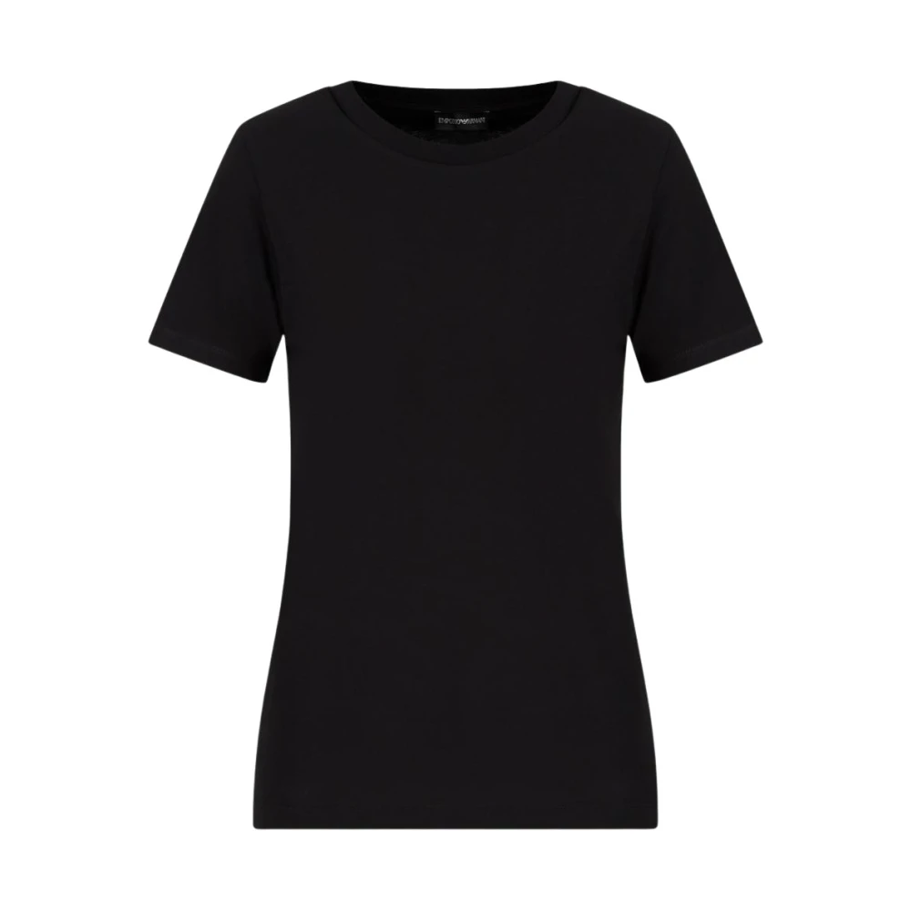 Emporio Armani Katoenen Overhemden Black Dames