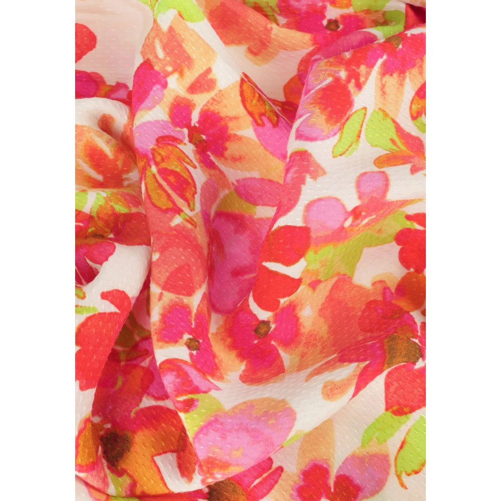Y.A.S Perzik Midi Jurk Strap Enkel Multicolor Dames