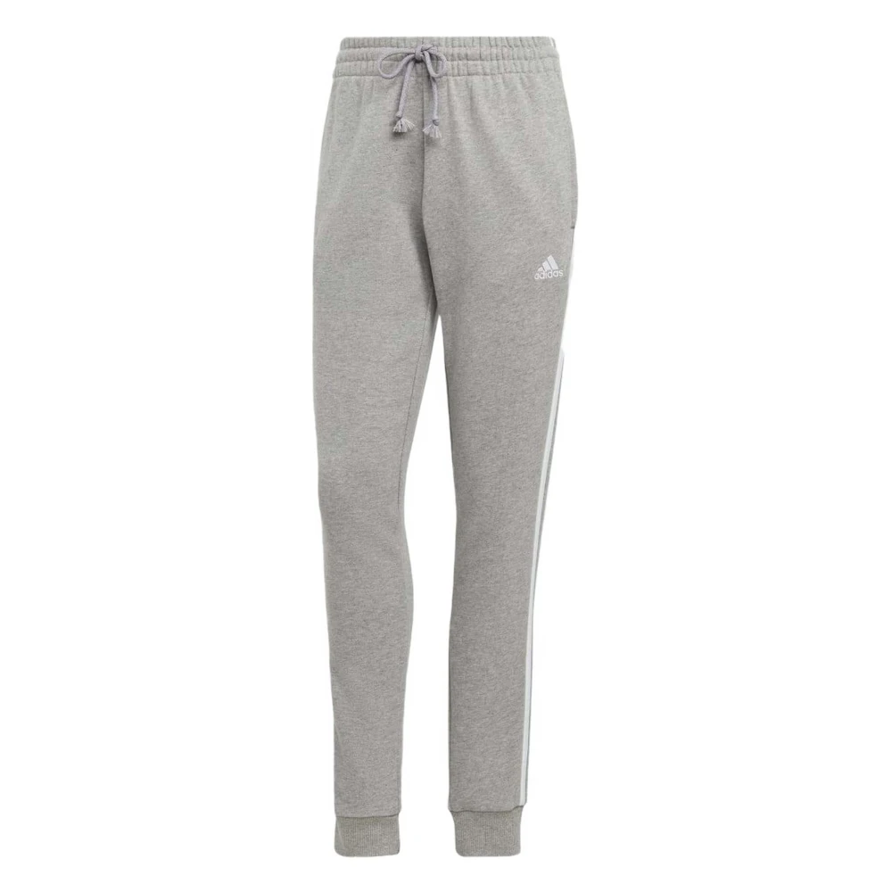 Adidas Essentials French Terry Cuffed 3 Bandas Långa byxor Gray, Dam