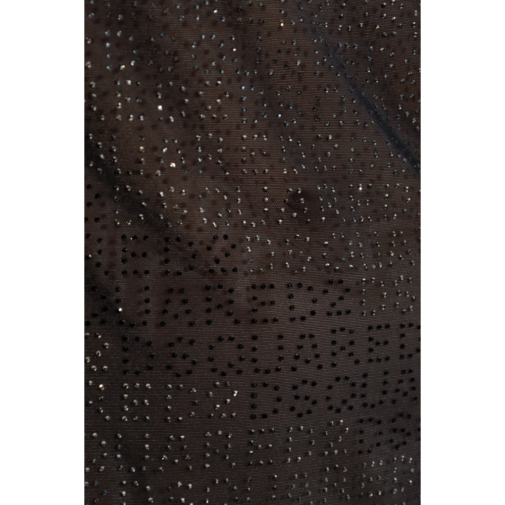 Dsquared2 Nachthemd met decoratieve afwerking Black Dames