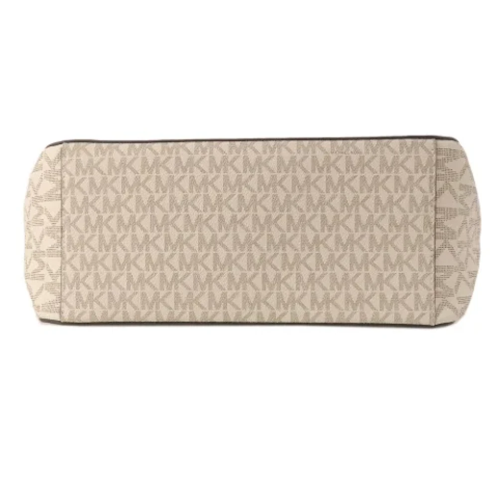 Michael Kors Pre-owned Canvas shoulder-bags Beige Dames